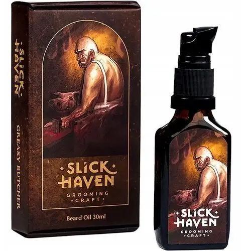 Olejek do brody Slickhaven Greasy Butcher 30ml