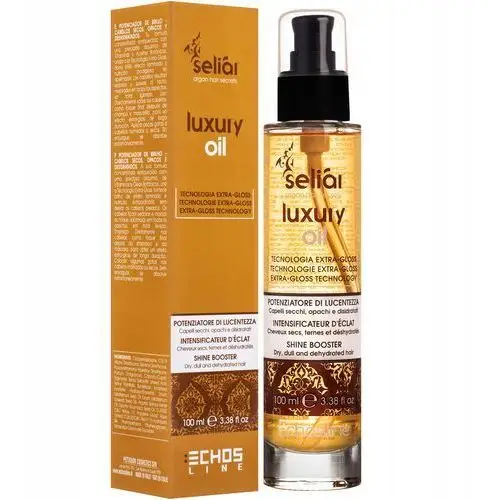 Olejek lekki do włosów suchych Echosline Seliar Luxury Oil, 100ml