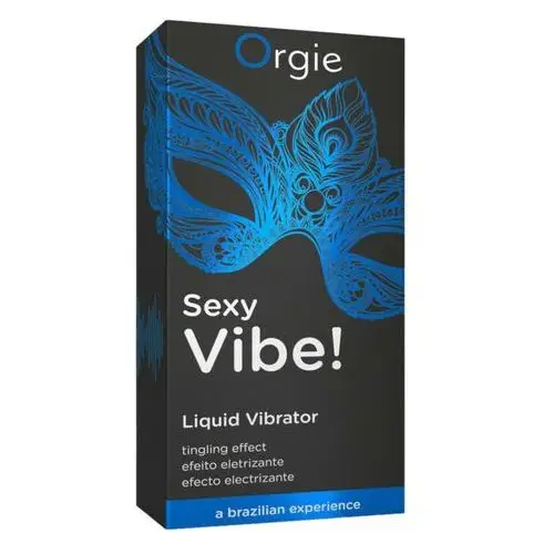 Orgie Sexy Vibe Liquid - wibrator unisex w płynie (15 ml)