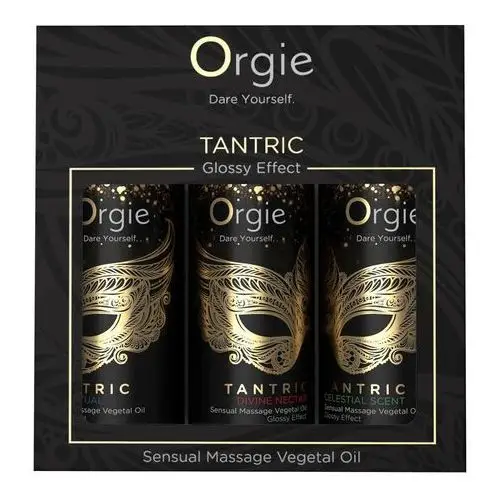 Tantric Kit zestaw olejków do masażu 3x30ml Orgie,58