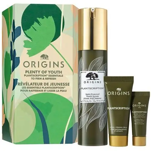 Origins Plenty Of Youth Plantscription Essentials (50 + 15 +5 ml)