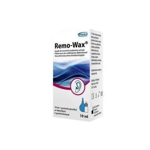 Remo-wax krople 10ml Orion pharma