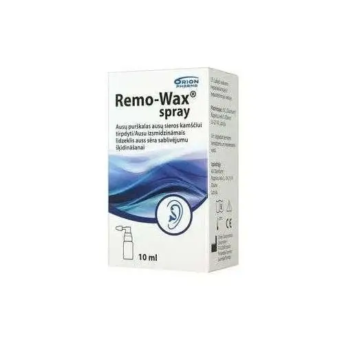 Orion pharma Remo-wax spray do usuwania woskowiny usznej 10ml