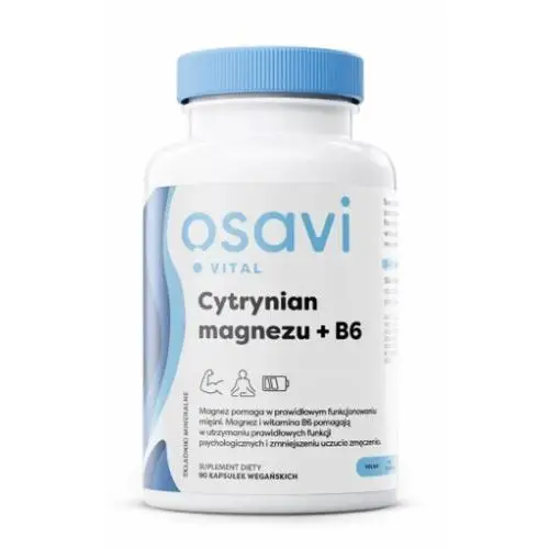 Osavi cytrynian magnezu + b6 (90 szt.)