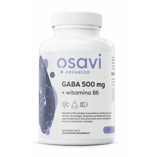 Gaba 500 mg + witamina b6 (120 szt.) Osavi