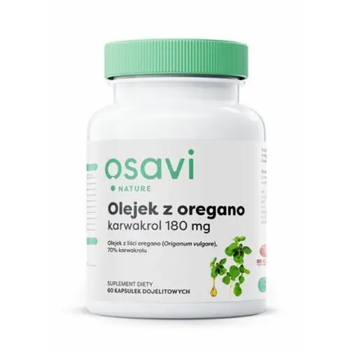 Osavi olejek z oregano (karwakrol) 180 mg (60 szt.)