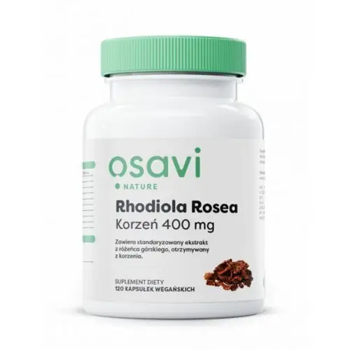 Rhodiola rosea różaniec górski korzeń 400 mg (120 szt.) Osavi