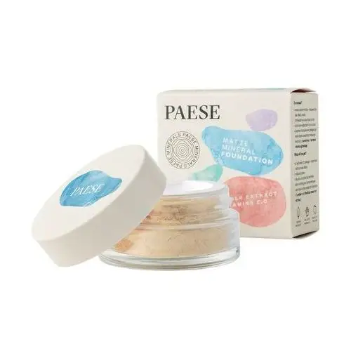 Paese Podkład matujący 100n light beige minerals