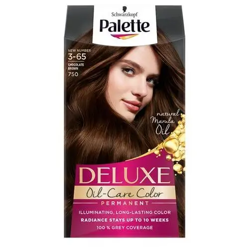 Farba do włosów 750 (3-65) Czekoladowy Brąz Palette, kolor czekolada
