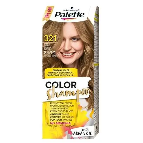 Palette Szampon koloryzujący do włosów do 24 myć 321 (8-00) średni blond
