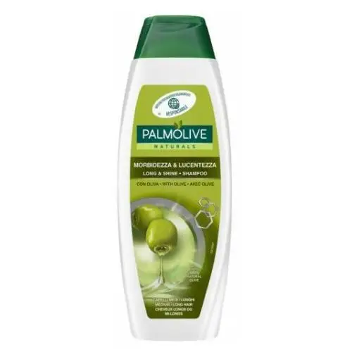 Palmolive long & shine szampon z oliwkami dla lśniących włosów 350 ml