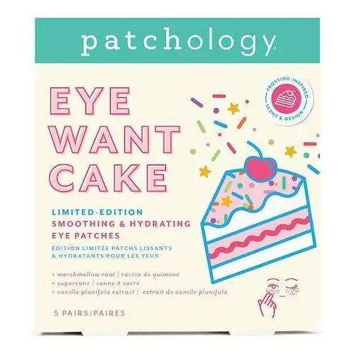 Eye want cake limited-edition smoothing - produkty nawilżające pod oczy Patchology