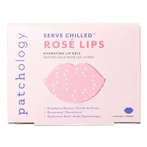 Patchology Serve chilled rosé lips - żele nawilżające do ust