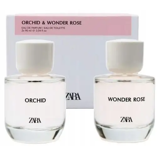 Perfumy Damskie Zara Orchid Wonder Rose 2x90 ML