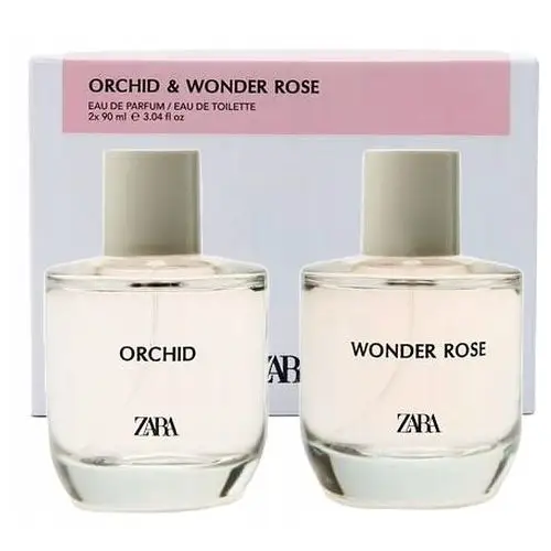 Perfumy Damskie Zara Orchid Wonder Rose 2x90 ML