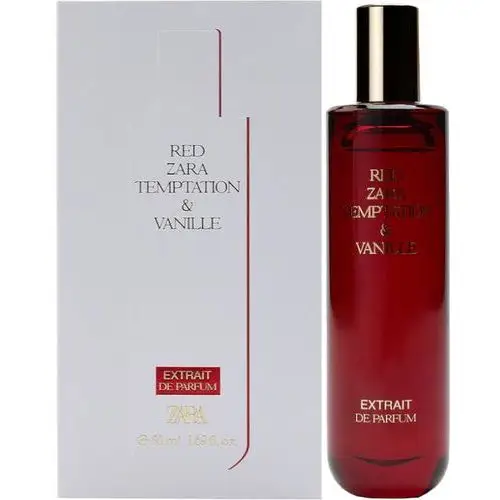 Perfumy Damskie Zara Red Temptation Vanille Ekstrakt Perfum 50ml