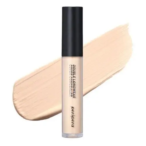 Peripera - double longwear cover concealer, odcień 01 pure ivory - kryjący korektor do twarzy