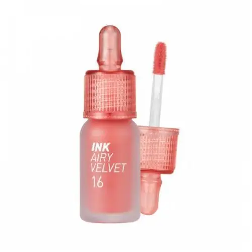 Peripera ink airy velvet #16 favorite orange pink 4g - tint do ust