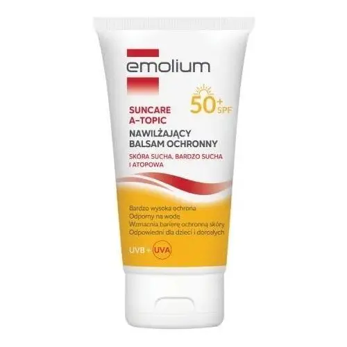 Emolium a-topic suncare nawilżający balsam ochronny spf 50+ 175ml Perrigo poland