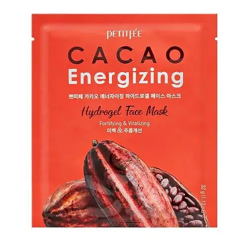 Cacao energizing hydrogel face mask 32gr Petitfee