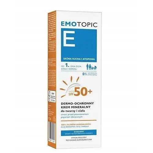 Pharmaceris Emotopic Krem do twarzy i ciała Spf 50+ od 1. dnia życia 75 ml