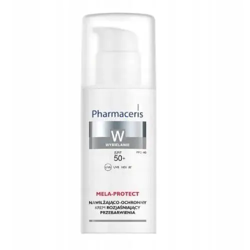 Pharmaceris W Mela-protect krem rozjaśniający przebarwienia SPF50+, 50ml