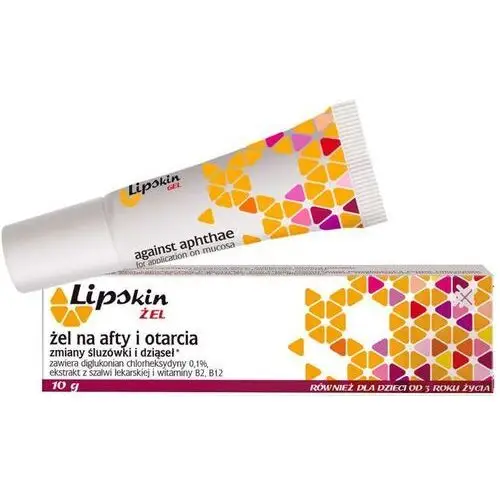 Pharmacy laboratories Lipskin żel na afty i otarcia 10ml