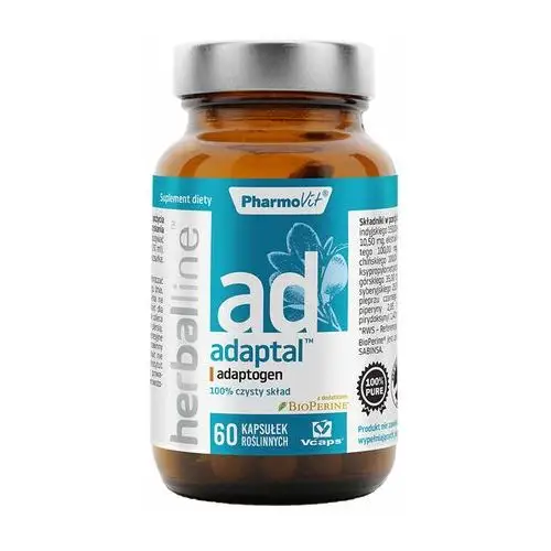 Suplement adaptal™ adaptogen 60 kaps herballine™ Pharmovit