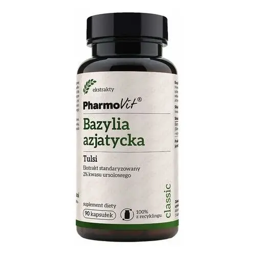 Suplement bazylia azjatycka tulsi 90 kaps classic Pharmovit