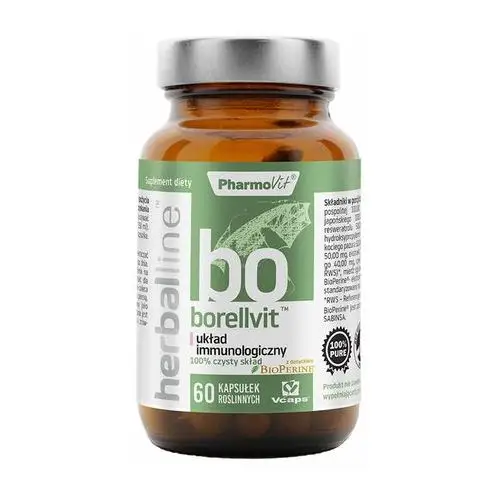 Suplement Borellvit™ układ immunologiczny 60 kaps PharmoVit Herballine™