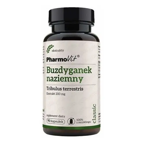 Suplement buzdyganek naziemny 200 mg 90 kaps classic Pharmovit