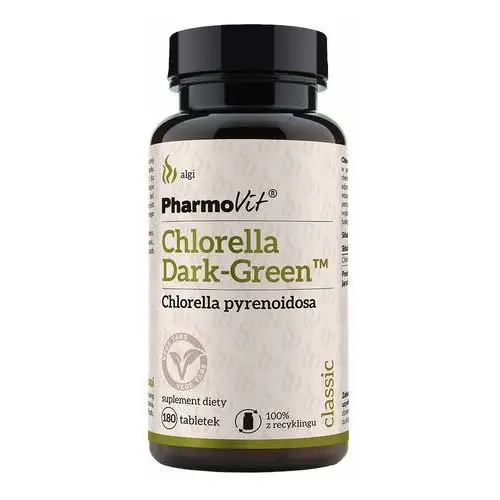 Suplement Chlorella DARK-GREEN™ 180 tabl vege PharmoVit Classic