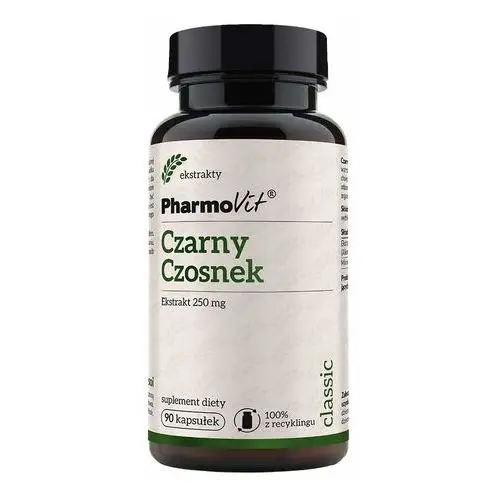 Suplement Czarny czosnek 250 mg 90 kaps PharmoVit Classic