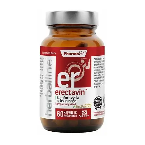 Suplement erectavin™ komfort życia seksualnego 60 kaps herballine™ Pharmovit