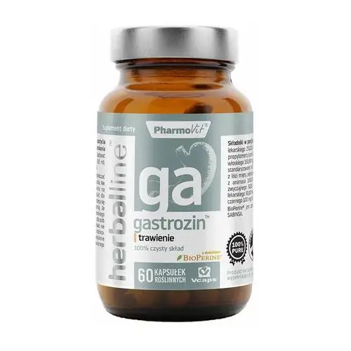 Suplement gastrozin™ trawienie 60 kaps herballine™ Pharmovit