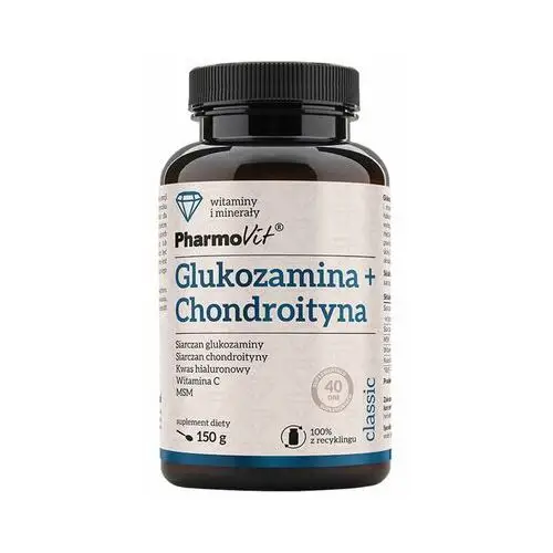 Suplement glukozamina + chondroityna 150 g, 40 porcji classic Pharmovit