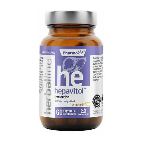 Pharmovit Suplement hepavitol™ wątroba 60 kaps herballine™