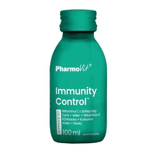Suplement Immunity Control™ supples & go 100 ml PharmoVit Regular,80