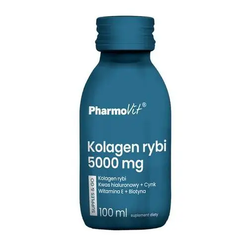 Suplement Kolagen rybi 5000 mg supples & go 100 ml PharmoVit Regular,82