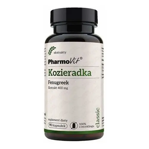 Suplement Kozieradka Fenugreek 400 mg 90 kaps PharmoVit Classic
