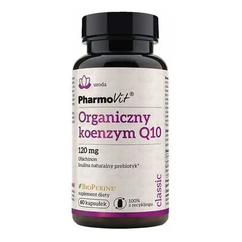 Suplement Organiczny koenzym Q10 120 mg 60 kaps PharmoVit Classic,60