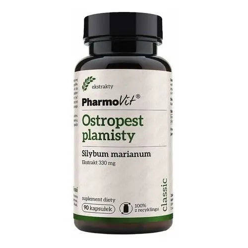 Suplement ostropest plamisty silybum marianum 330 mg 90 kaps classic Pharmovit