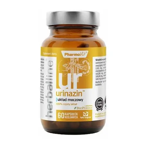 Suplement urinazin™ układ moczowy 60 kaps herballine™ Pharmovit