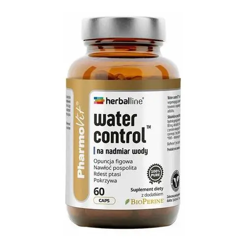 Suplement water control™ na nadmiar wody 60 kaps herballine™ Pharmovit