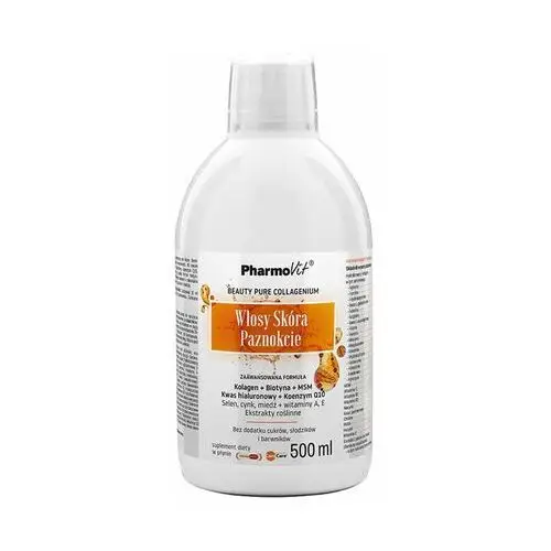 Suplement Włosy Skóra Paznokcie Zaawansowana formuła 500 ml PharmoVit Regular