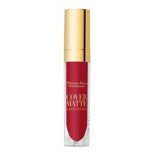 Pomadka płynna Cover Matte Liquid Lipstick nr 01, 5 ml Pierre Rene Professional,12