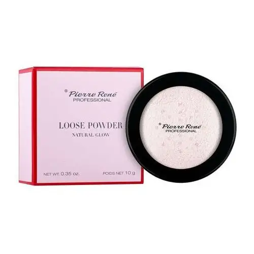 Pierre rene professional Puder sypki - natural glow loose powder pink 10 g