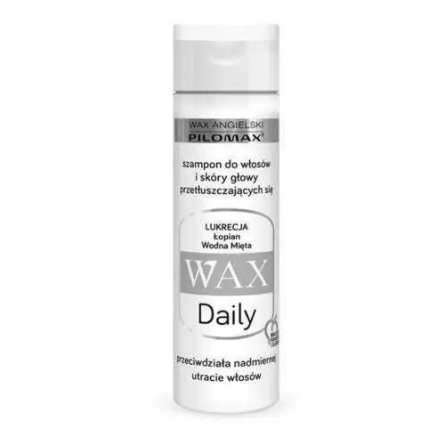 Pilomax Wax daily szampon do włosów przetłuszczających się 200ml