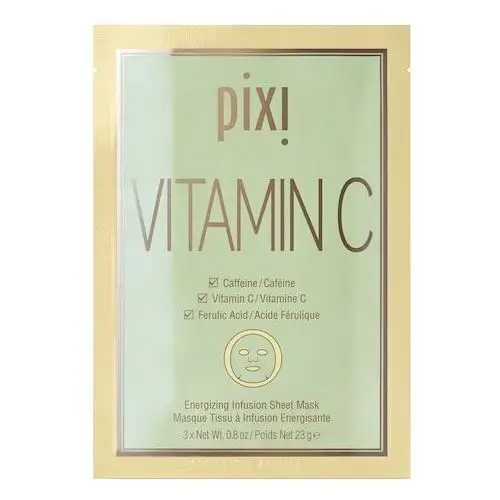 Vitamin c - maska w płachcie o działaniu rozświetlającym Pixi