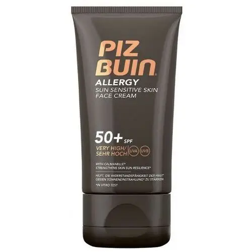 Piz buin allergy sun spf50+ krem przeciwsłoneczny do twarzy do skóry wrażliwej 50 ml